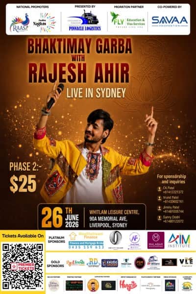 Rajesh Ahir Live in Sydney 2026