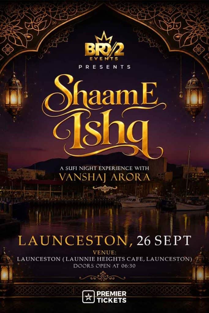 SHAAM-E-ISHQ With Vanshaj Arora 2026 - Launceston