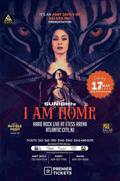 I am Home - Sunidhi Chauhan Live in Concert in New Jersey