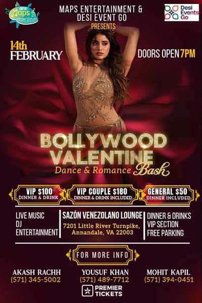 Bollywood Valentine - Dance & Romance Bash 2026