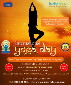 International World Yoga Day 2015 – June 21