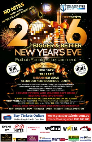 Welcoming 2016 - RD Nites New Year Party