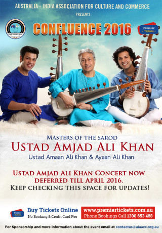 Ustad Amjad Ali Khan LIVE in Concert