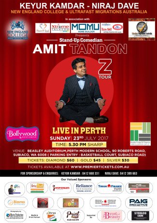 Amit Tandon The Married Guy Stand Up Comedian Live in Perth