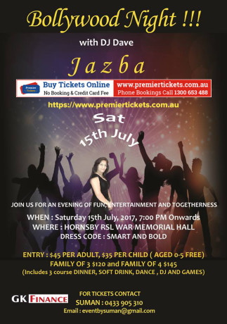 Bollywood Night - JAZBA