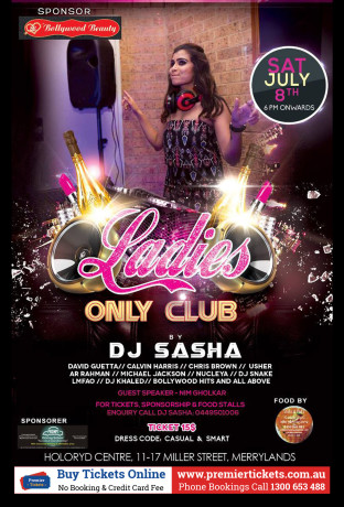 Ladies Club Night in Sydney