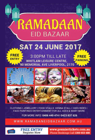 Ramadan Eid Bazaar - FREE Registration