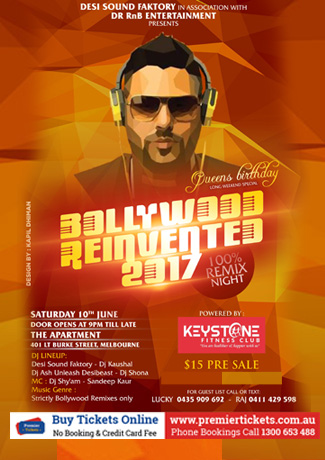 BOLLYWOOD REINVENTED 2017