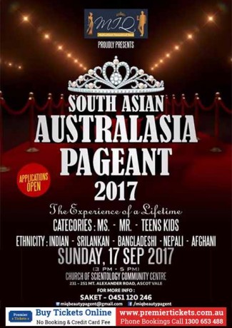 South Asia Australasian Beauty Pageant MIQ 2017