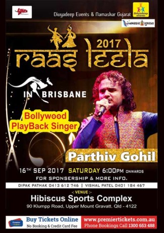 Raas Leela 2017 with Parthiv Gohil in Brisbane