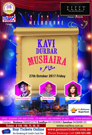 KAVI DURBAR MUSHAIRA - MELBOURNE