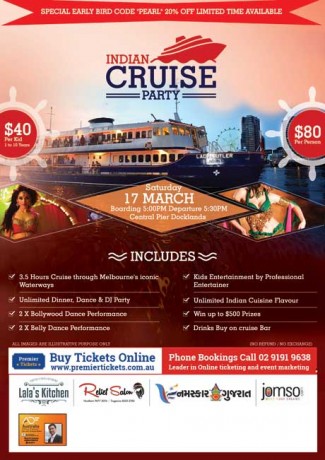 INDIAN CRUISE PARTY 2018 - Melbourne