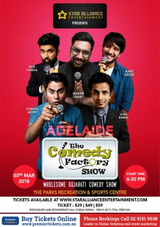 Gujarati Comedy Factory Show in Adelaide