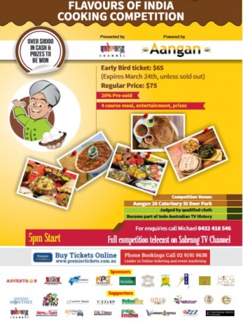 Flavours of India - Cooking Competition Finale