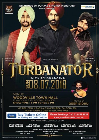 Turbanator Live in Adelaide