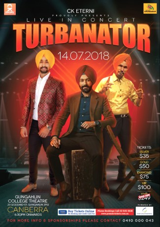 Turbanator Live in Canberra