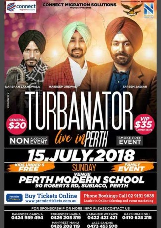Turbanator Live in Perth