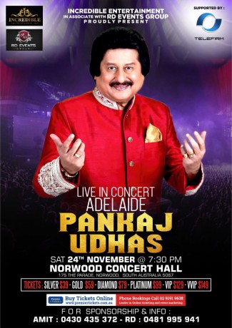 Pankaj Udhas Live in Adelaide
