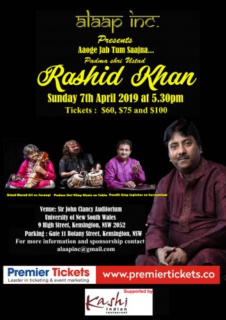 Ustad Rashid Khan Live Concert Sydney