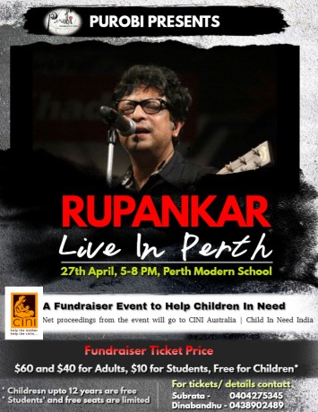 RUPANKAR - Live in Perth