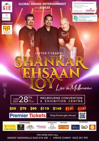 Shankar-Ehsaan-Loy Live in Melbourne