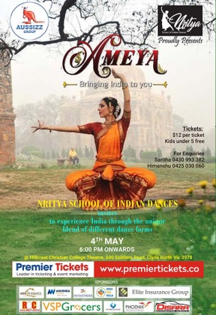 Nritya School of Indian Dances  proudly presents  