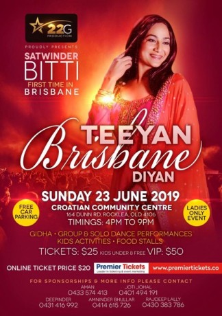SATWINDER BITTI – Teeyan Brisbane Diyan