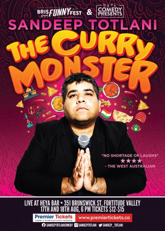 The Curry Monster in Brisbane - Stand up Comedy