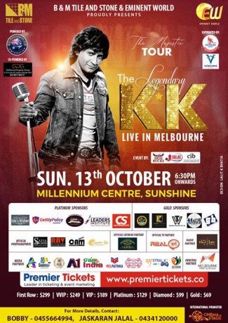 KK Live in Concert Melbourne 2019