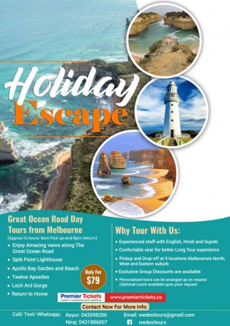 Great Ocean Road Day Tours from Melbourne - 18 Jan