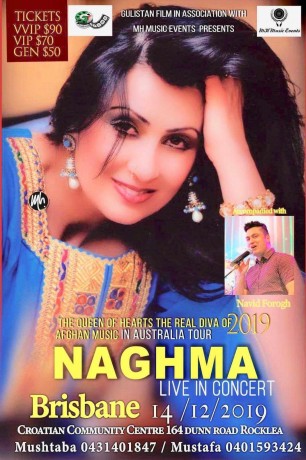 Diva of Afghan Music Naghma Live in Concert Brisbane