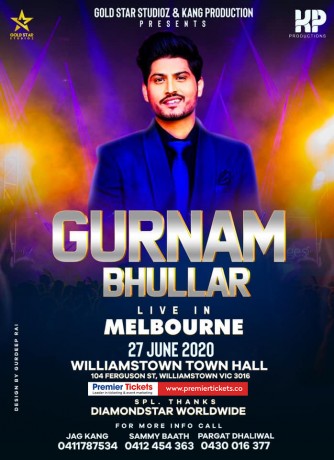 Gurnam Bhullar Live in Melbourne