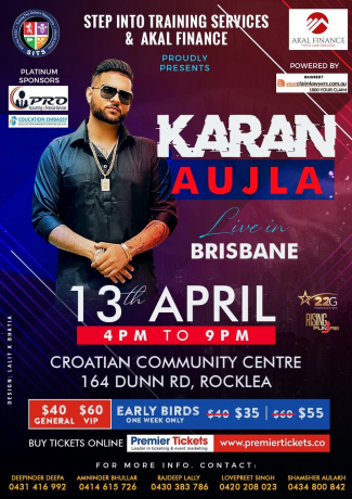 Karan Aujla Live in Brisbane