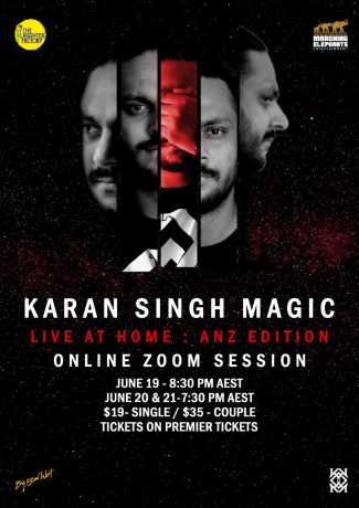 Karan Singh Magic - Online Zoom Session (Friday 19th June)