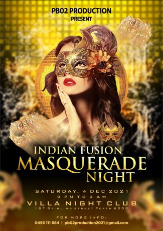 Indian Fusion Masquerade Night