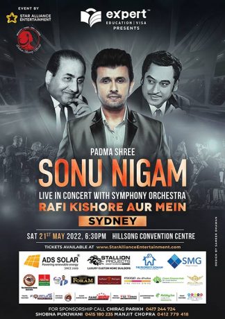 Rafi Kishore aur Main by Sonu Nigam Live in Concert with Symphony Orchestra - Sydney