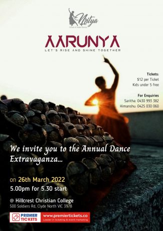 AARUNYA - Let's rise and shine together