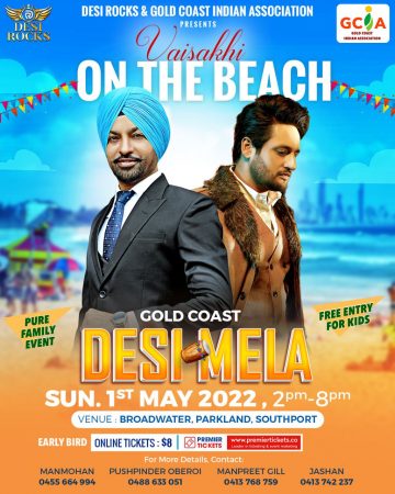 Gold Coast Desi Mela - Vaisakhi on the Beach