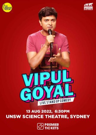 Vipul Goyal Live Stand Up Comedy in Sydney