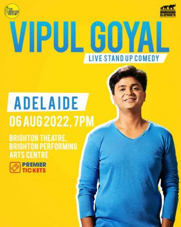 Vipul Goyal Live Stand Up Comedy in Adelaide