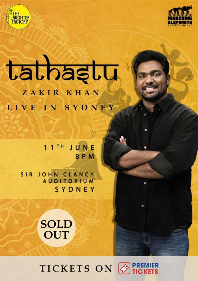 Standup Comedy by Zakir Khan Live in Sydney 2022 – 2nd Show