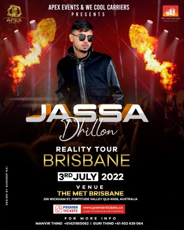 Jassa Dhillon Reality Show - Live in Brisbane