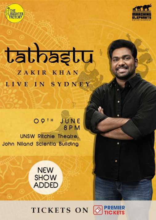 Standup Comedy by Zakir Khan Live in Sydney 2022 – 3rd Show