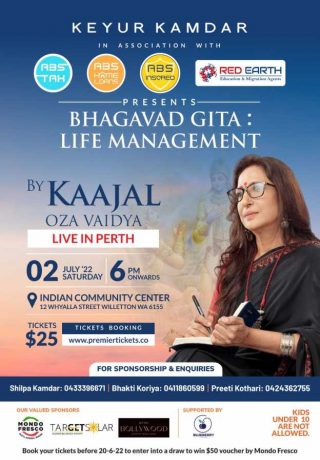 Bhagavad Gita Life Management by Kaajal Oza Vaidya - Perth