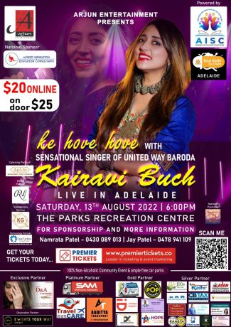 Hove Hove With Kairavi 2022 - Adelaide