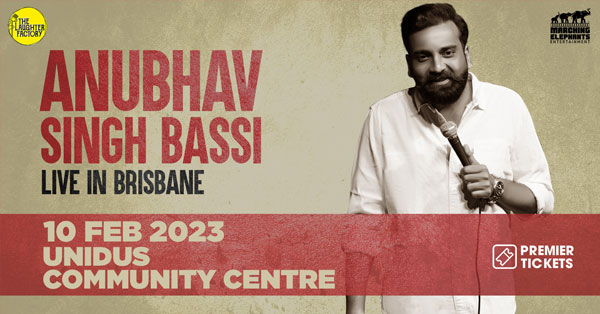 Anubhav Singh Bassi in Brisbane 2023