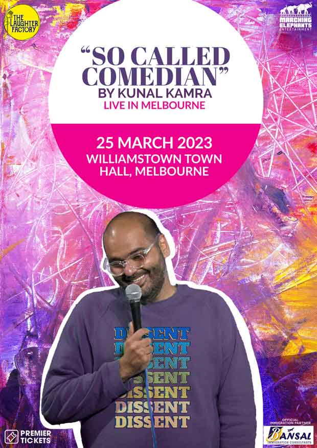 Kunal Kamra Live in Melbourne 2023
