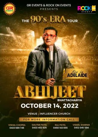The Legendry Abhijeet Bhattacharya Live in Concert Adelaide 2022