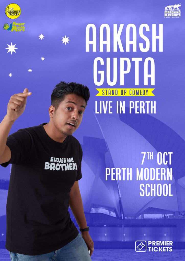 Standup Comedy by Aakash Gupta Live in Perth 2022
