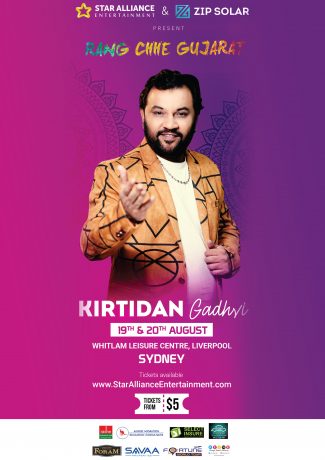 Navratri Garba 2022 with Kirtidan Gadhvi in Sydney